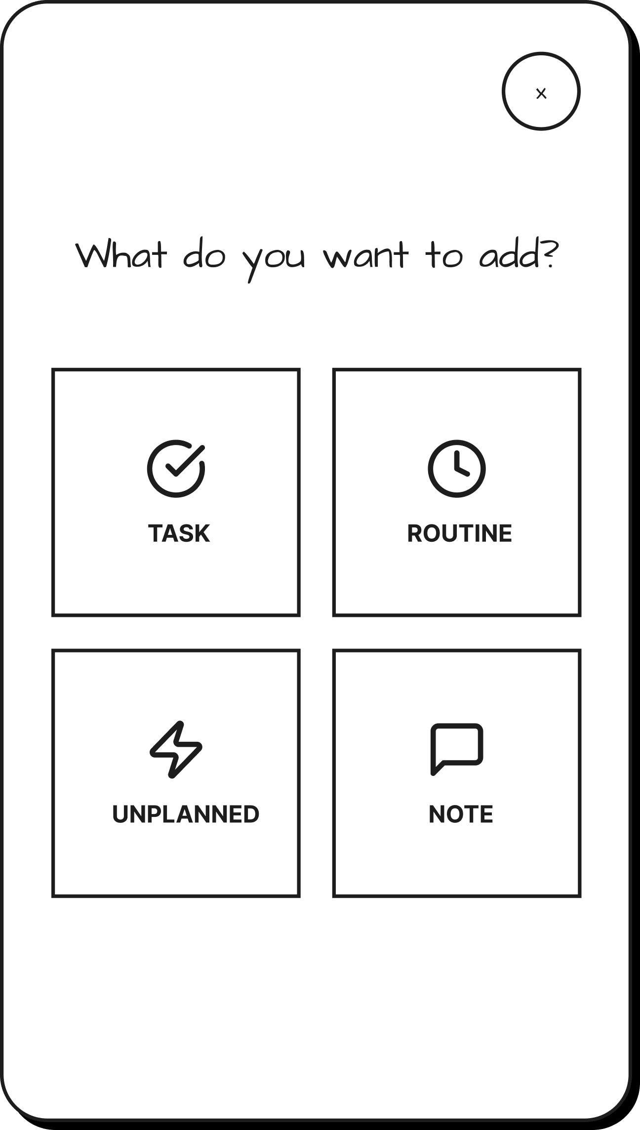 Add Modal
