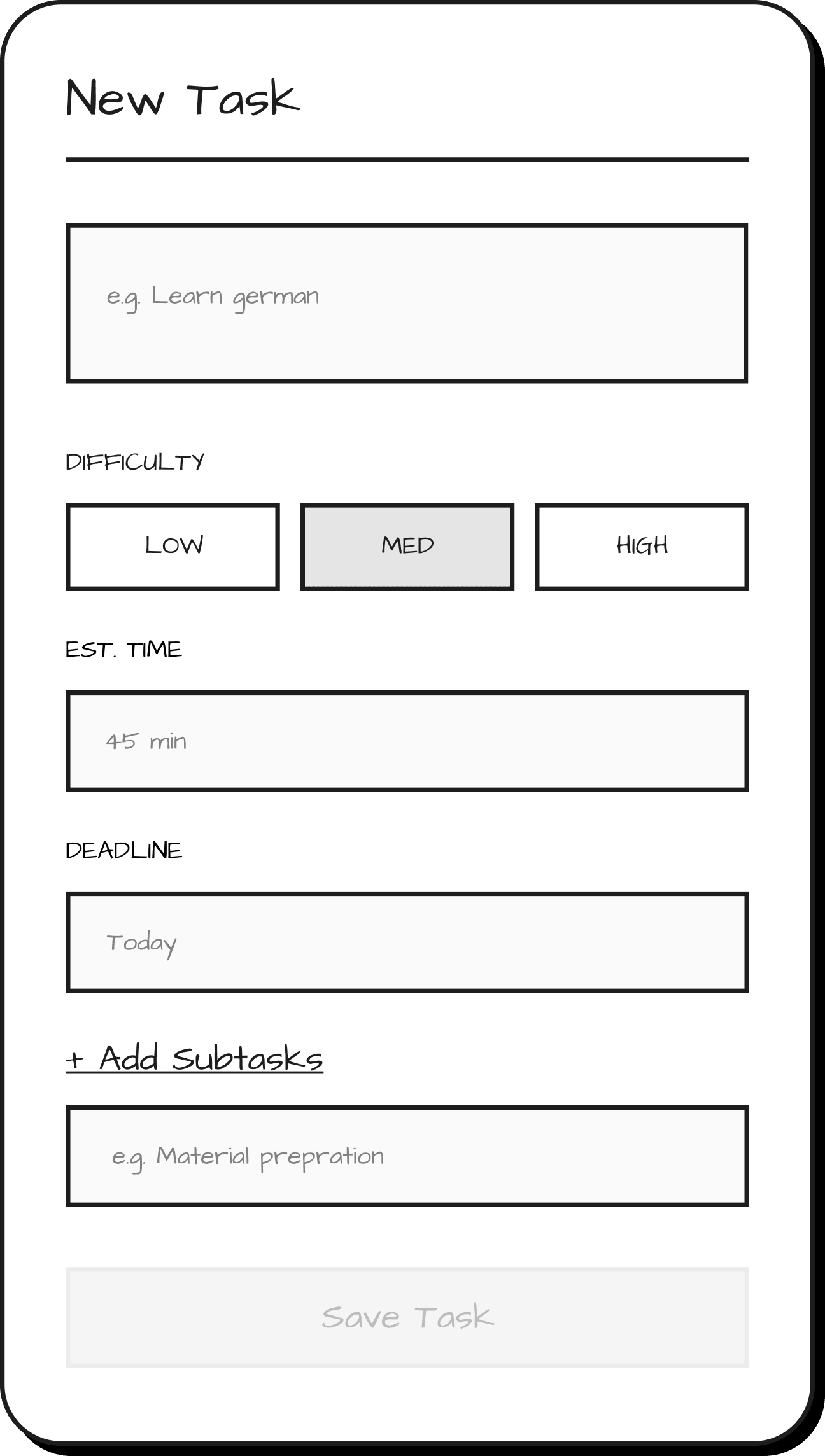 Add Task