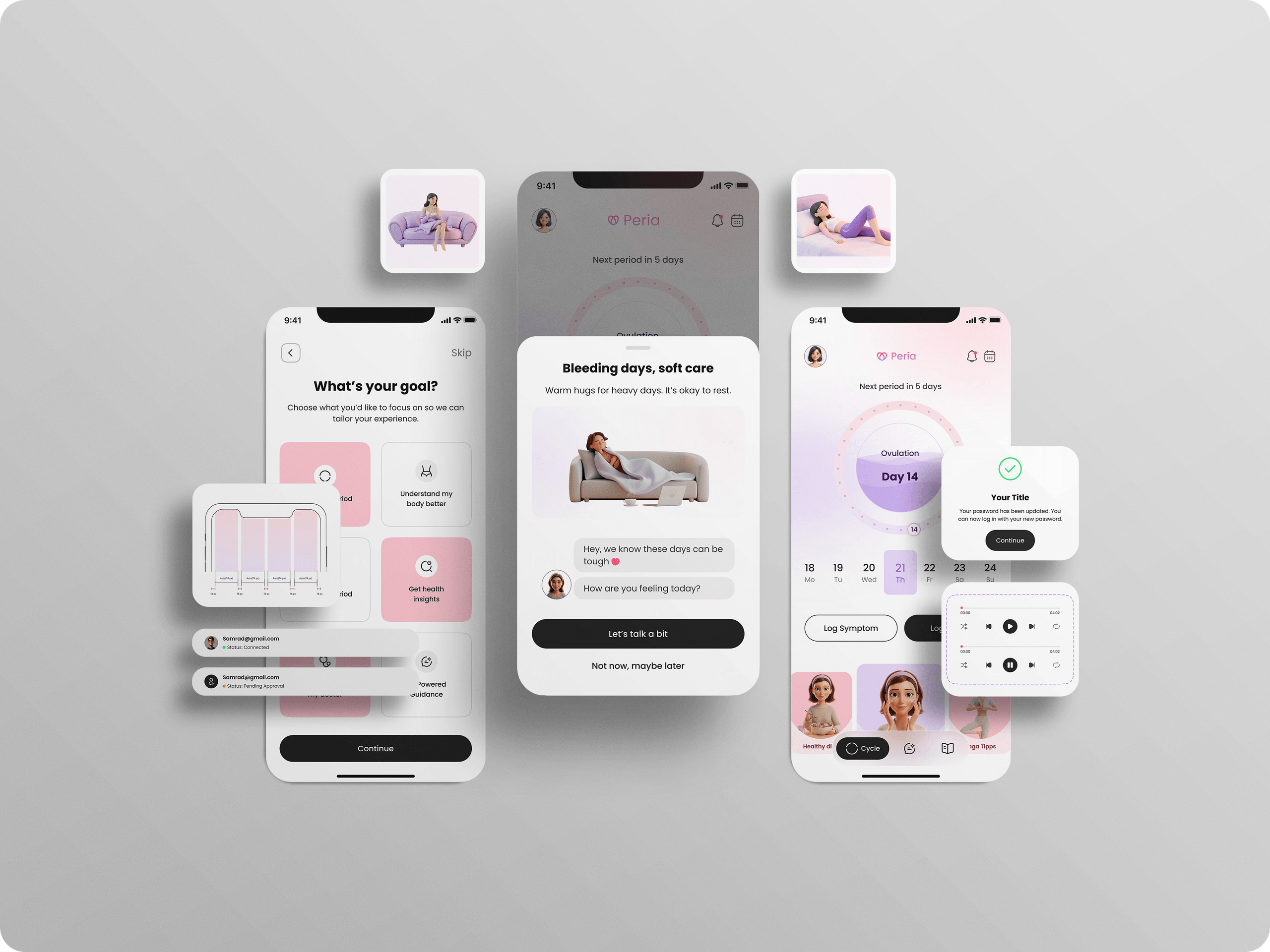 UI foundation and components showcase
