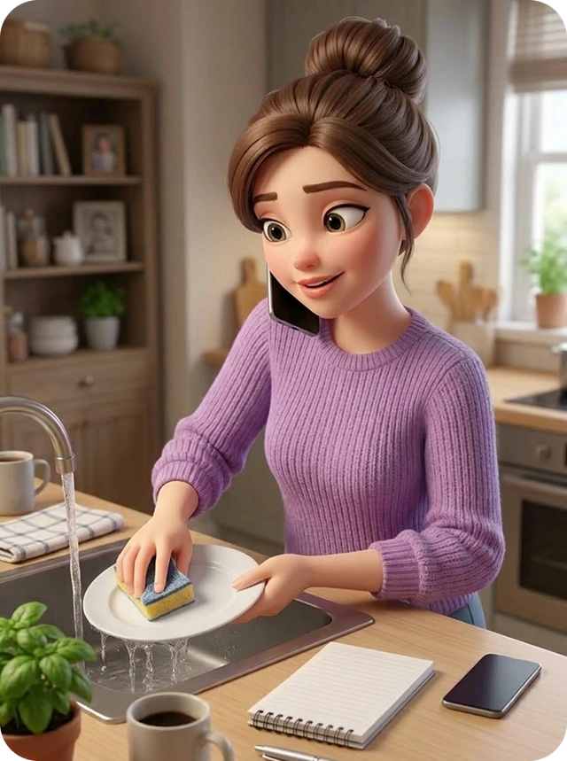 Persona illustration of Laura