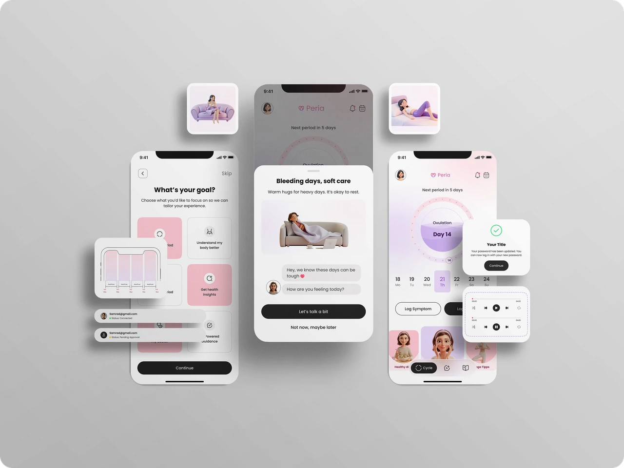UI foundation and components showcase